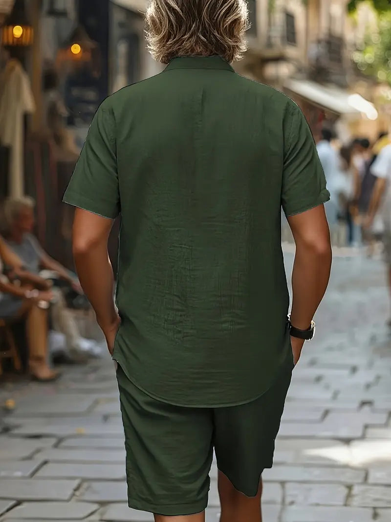 [COMPRA 1 Y LLEVATE 2] - La Costa™ | Conjunto Doble – Elegancia con Corte Relajado y Tejido Premium