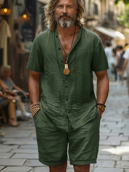 [COMPRA 1 Y LLEVATE 2] - La Costa™ | Conjunto Doble – Elegancia con Corte Relajado y Tejido Premium